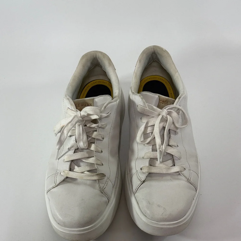 Cole Haan White Men's Sneakers Size 9.5 - Picture 6 of 11